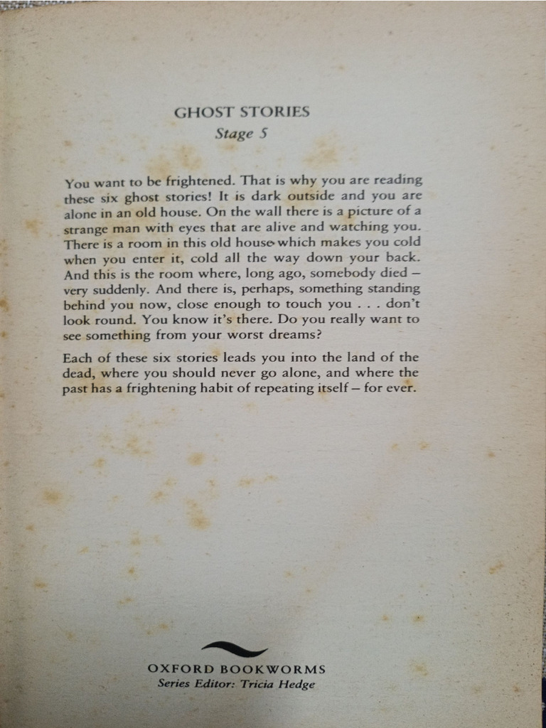Ghost Stories Liveoemingles | PDF
