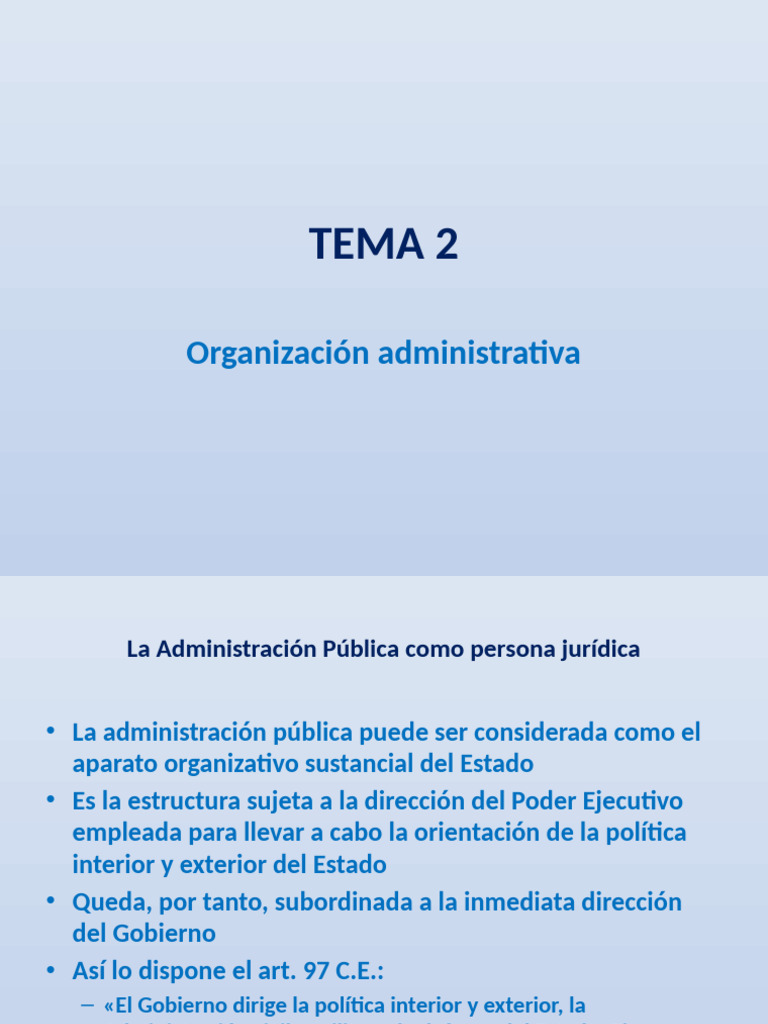 Estructura de la Administración Pública | PDF | Gobierno local | Estado ...