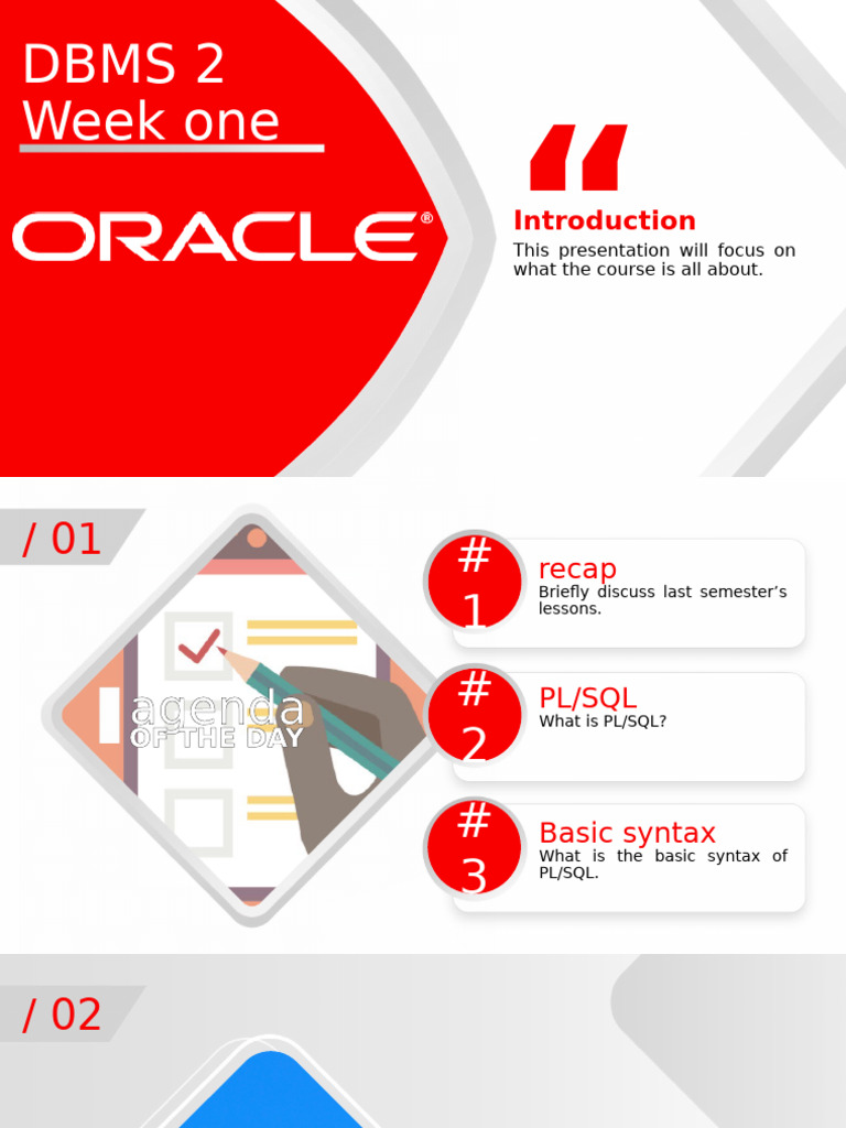 PL/SQL Basics and Data Types Overview | PDF | Databases | Pl/Sql