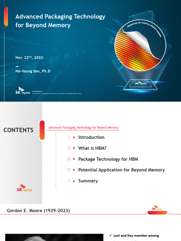 Advanced Packaging for Beyond Memory | PDF | Digital Electronics ...