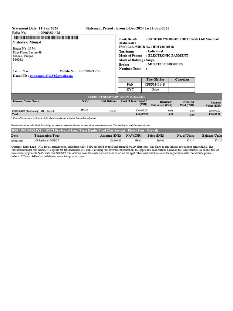 Mutual Funds ULIP.17393649194208 | PDF | Dividend | Investing