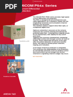 MiCOM P543 Relay Specifications Guide | PDF | Power Supply | Electrical ...