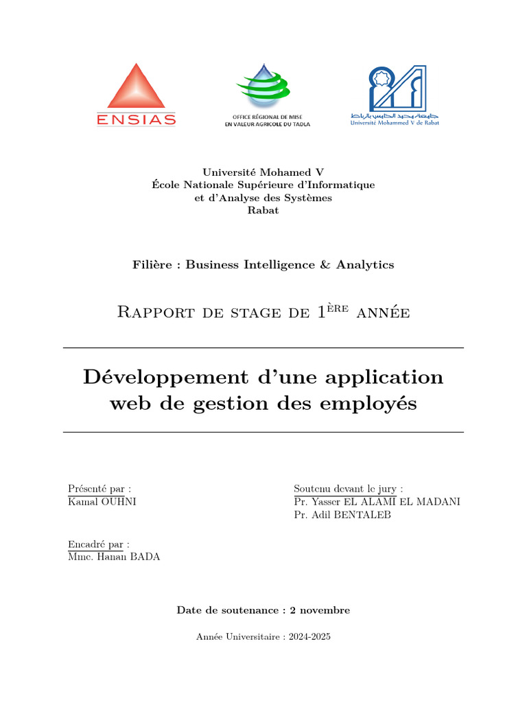 Application Web de Gestion des Employés | PDF | Bases de données ...