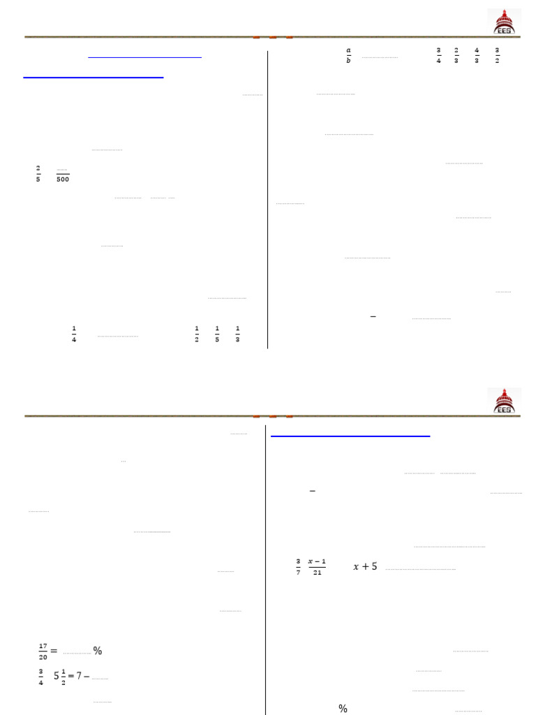 Grade 6 Mathematics Revision Questions | PDF | Length | Euclidean Geometry