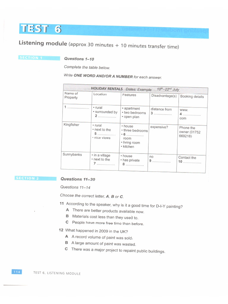 Test 6 (Map) | PDF