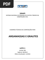 Sinapi CT Alvenaria Estrutural Blocos de Concreto | PDF | Argamassa ...