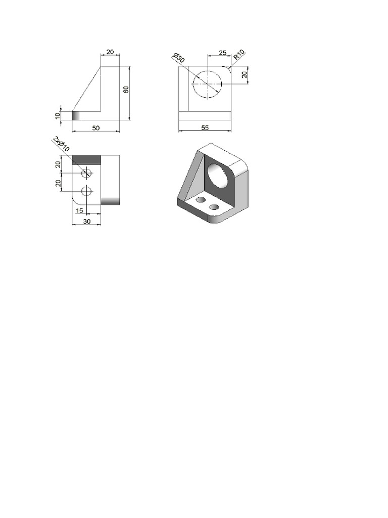 Exercicios Inventor 3 | PDF