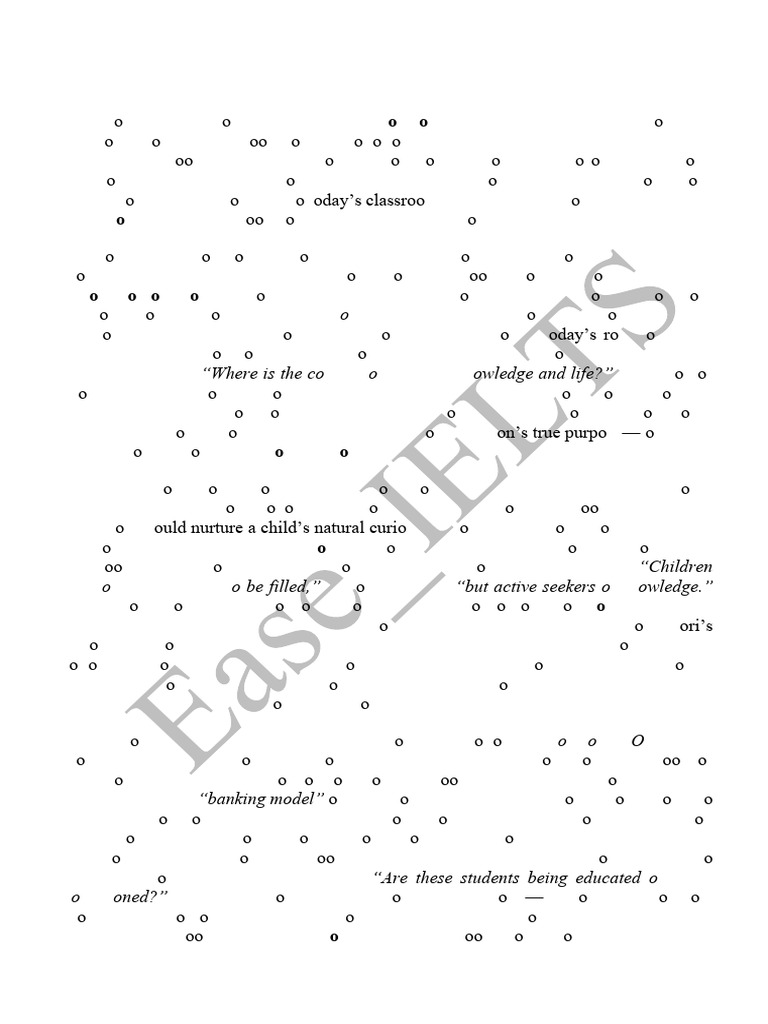 Modern Education Critique and Solutions | PDF | John Dewey | Critical ...