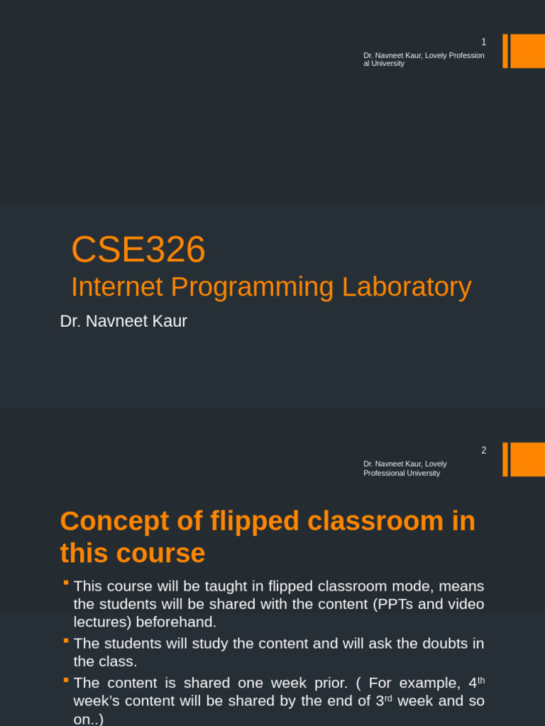 CSE326 Lec0 | PDF | Html Element | Hyperlink