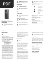Safe Working Procedures for UPS Systems | PDF | Personal Protective ...