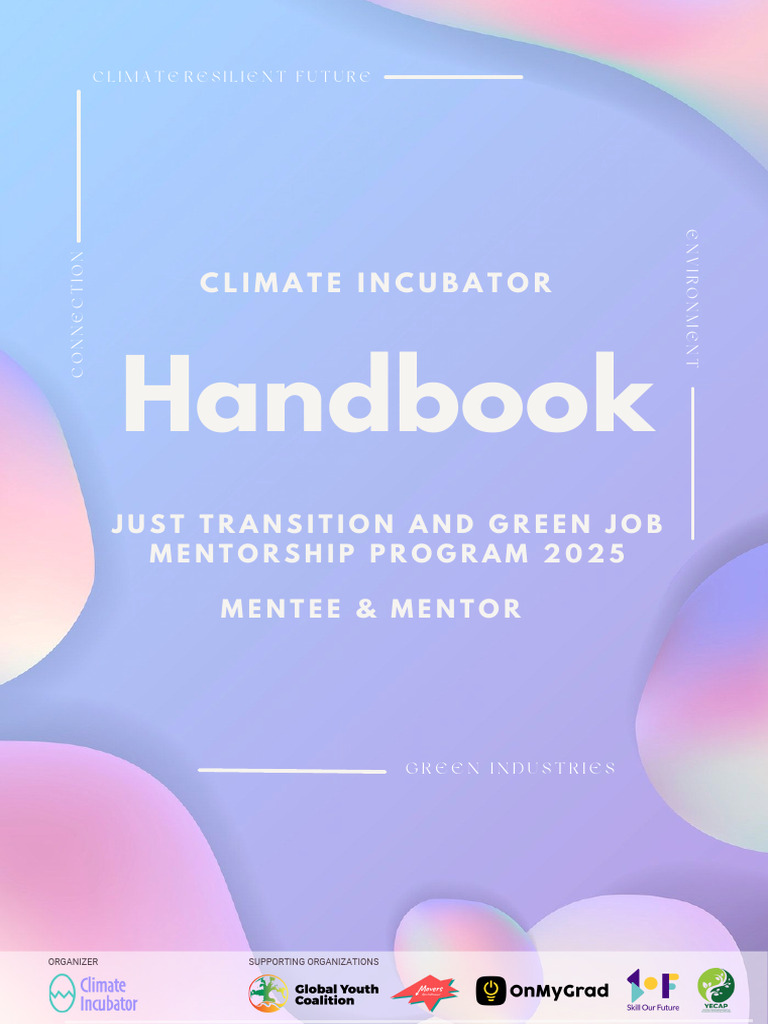 Green Job Mentorship Program 2025 | PDF | Mentorship | Social Psychology