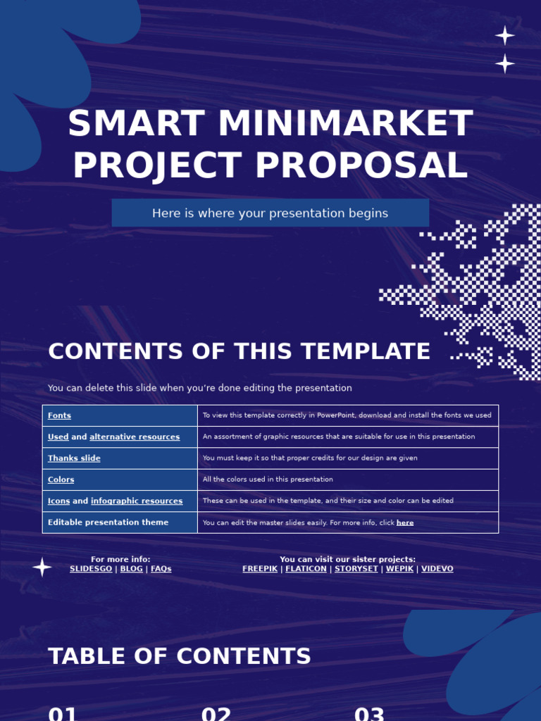 Smart Minimarket Project Proposal by Slidesgo | PDF | Expense | Budget