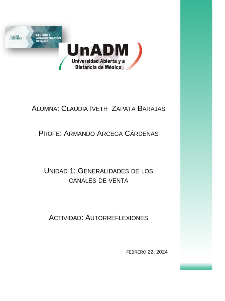 Gcav - U1 - Atr - Cizb | PDF