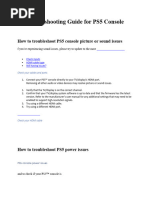 PS4 Pro Disassembly Guide | PDF | Hard Disk Drive | Play Station