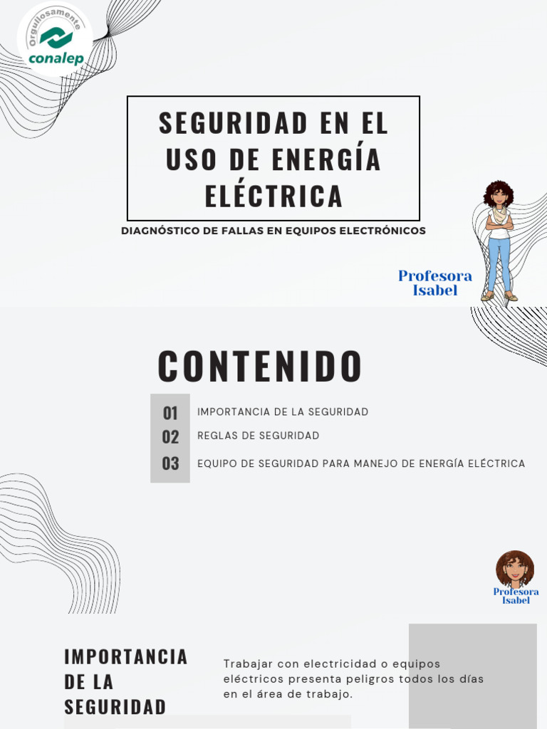 Seguridad en el Manejo de Energía Eléctrica | PDF | Electricidad