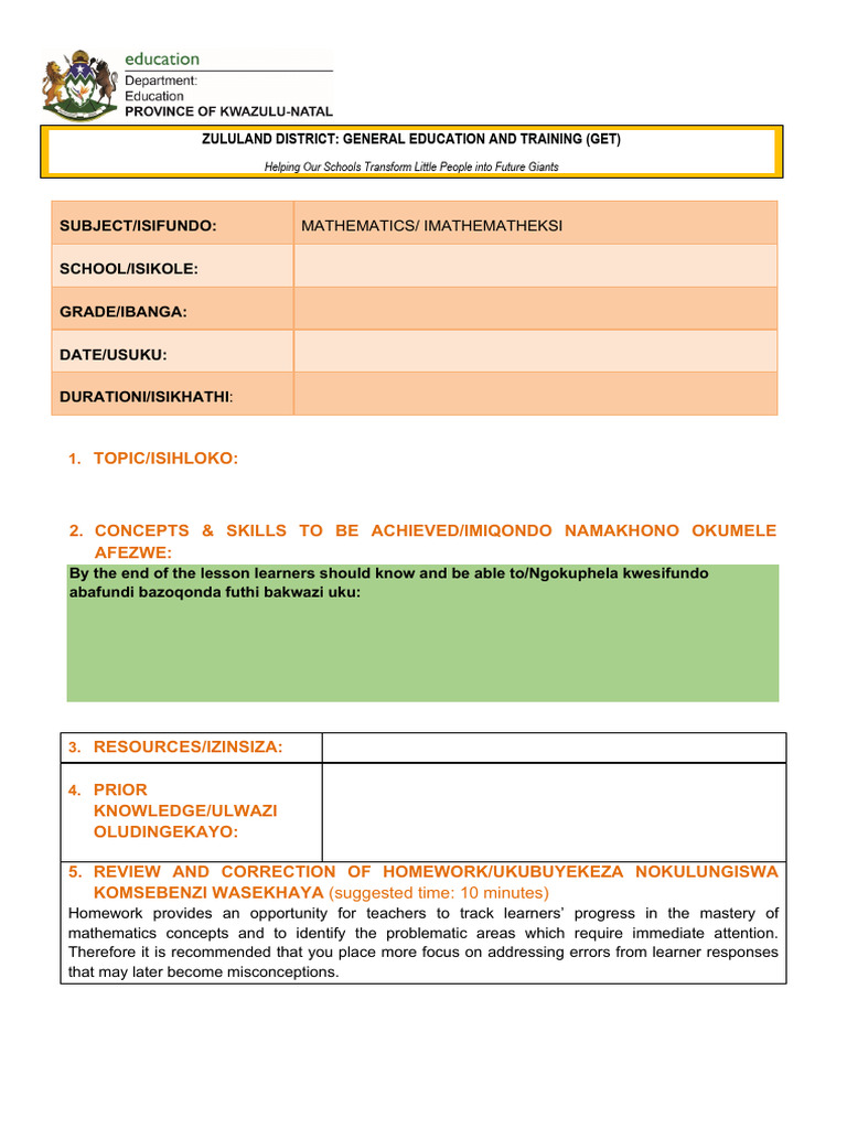 Mtbbe Lesson Plan Template 2025 Pdf