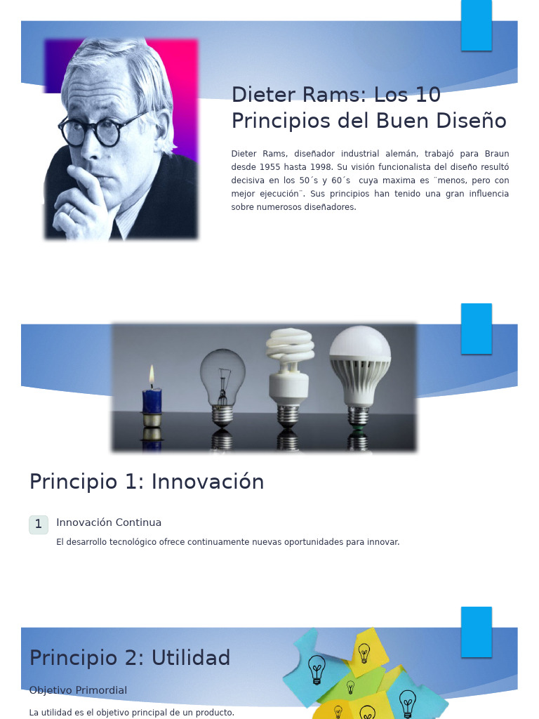 10 Principios del Buen Diseño de Rams | PDF