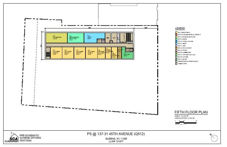 Fifth Floor Plan for Educational Facility | PDF