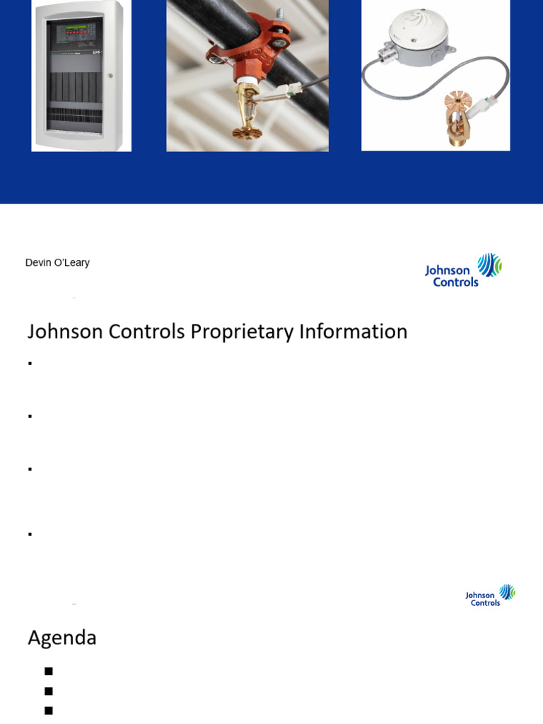 JCI TYCO EAS-1 Webinar 5-21-20 final | PDF | Fire Sprinkler System