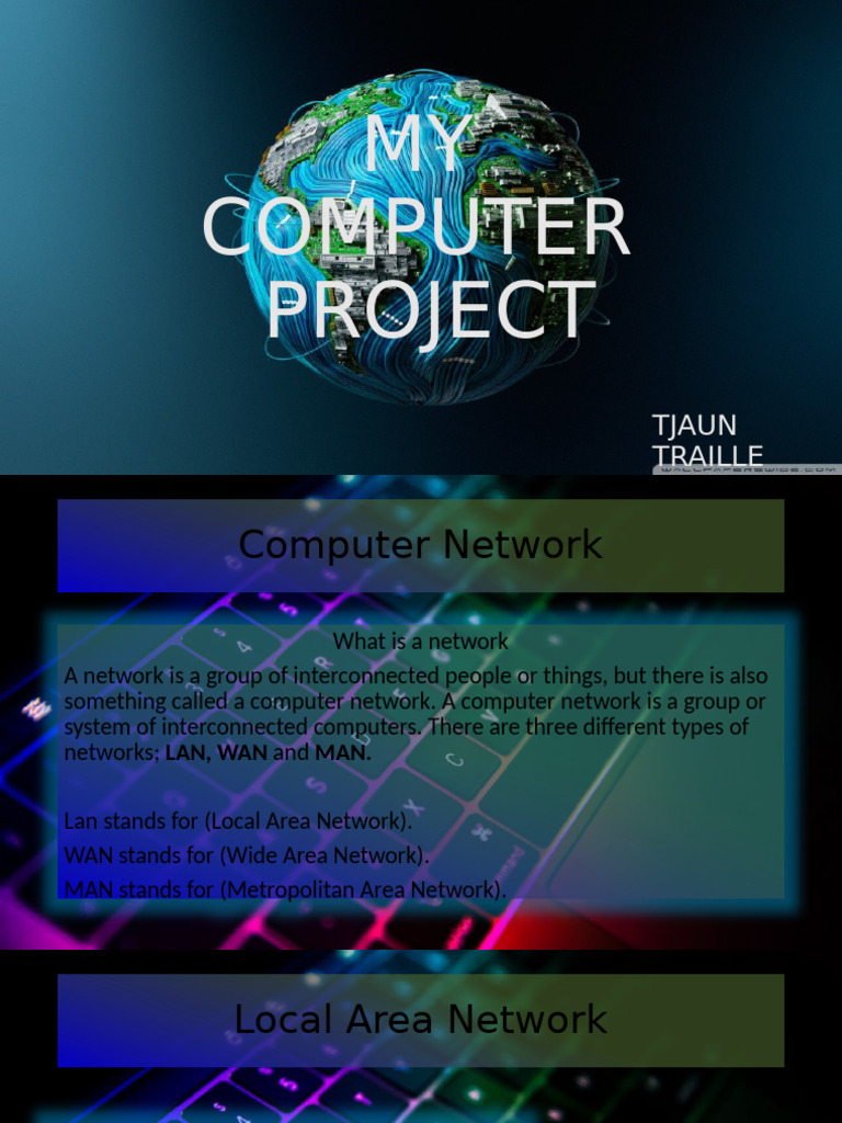 My Computor Project[320] | PDF | Computer Network | Local Area Network