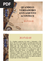 2 Cronicas 7 - Avivamento