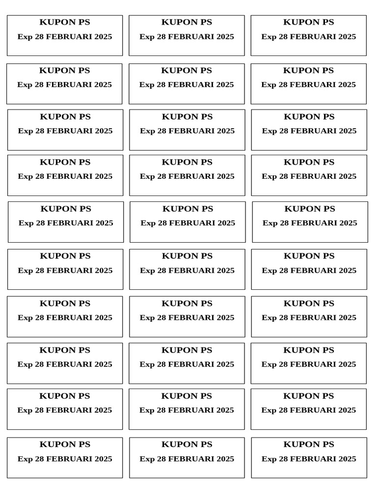 Kupon | PDF