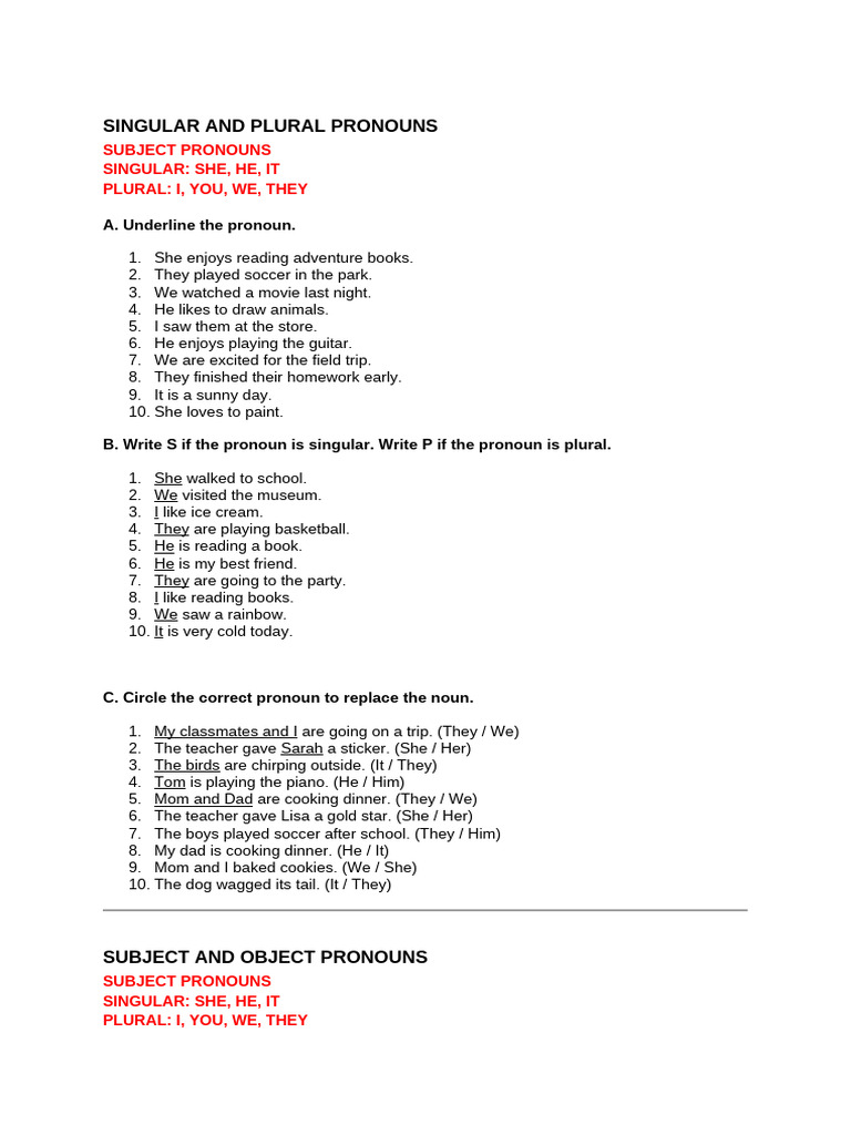 Flo, Hugo - Review Grammar-1 | PDF | Plural | Grammatical Number