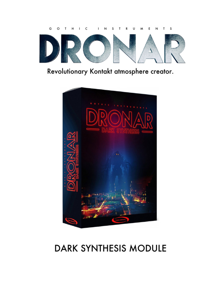 DRONAR Dark Synthesis Module Guide | PDF | Synthesizer | Sound