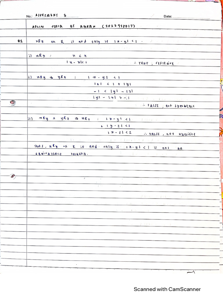 Assessment Three Pdf