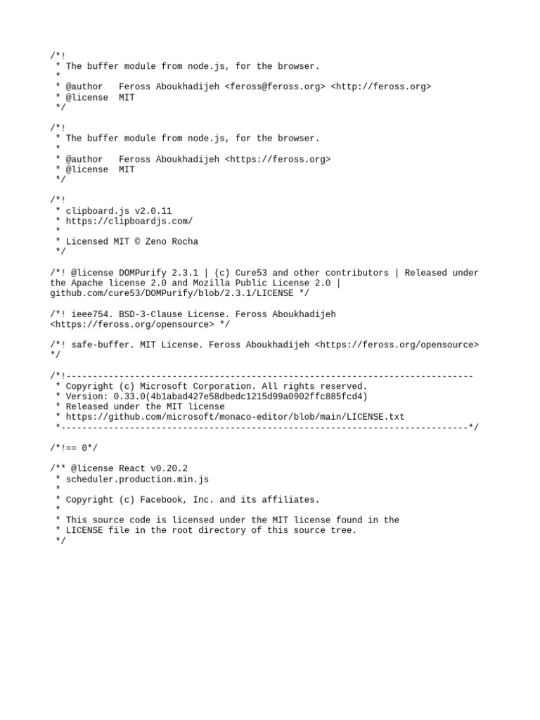 Node.js Buffer Module for Browsers | PDF