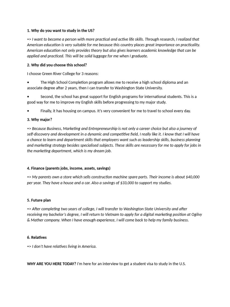 Us visa interview pdf intelligence learning