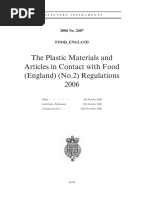 EC Regulation 1935/2004 on Food Contact Materials | PDF | Directive ...