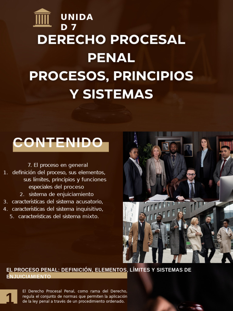 Proceso Penal: Definición y Sistemas | PDF | Derecho penal | Ley procesal