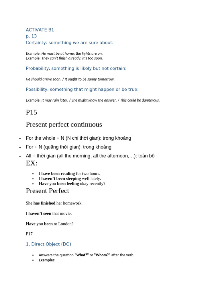 MR6 | PDF | Adjective | Verb