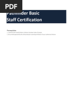 Pathfinder Basic Staff Training | PDF | Disciplines | Learning