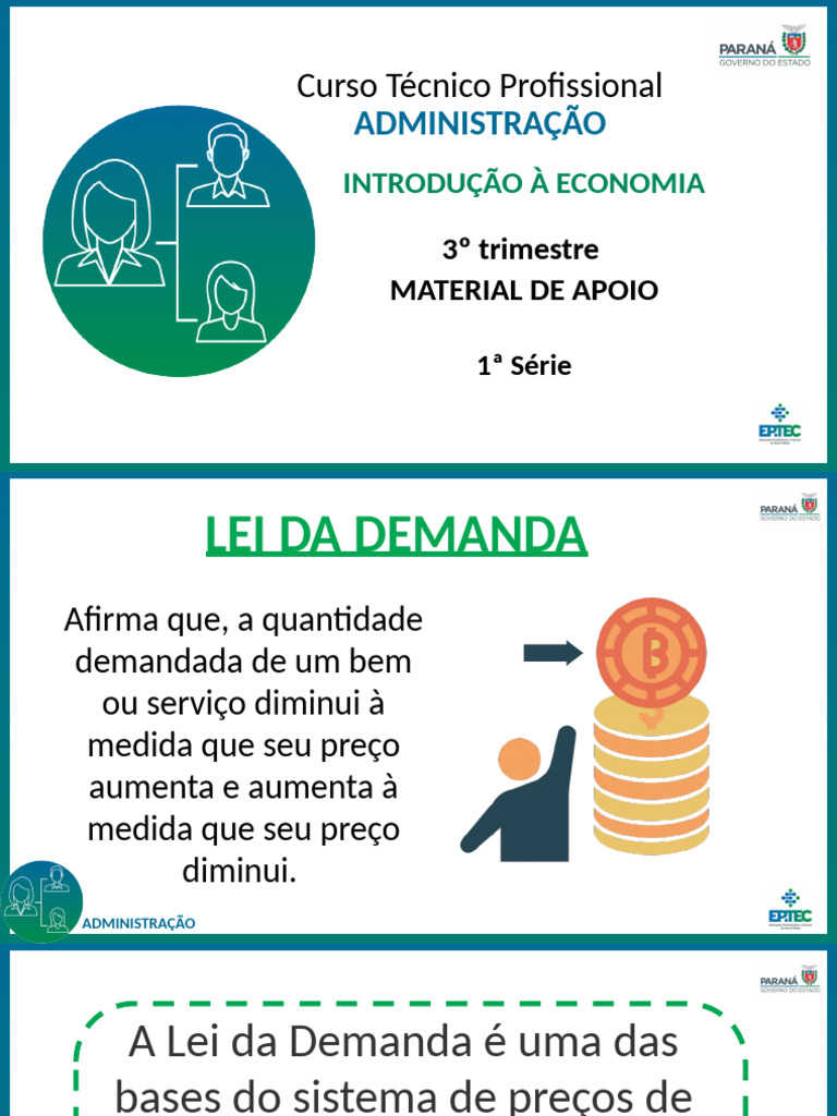 Lei da Demanda e Oferta na Economia | PDF | Custo | Demanda