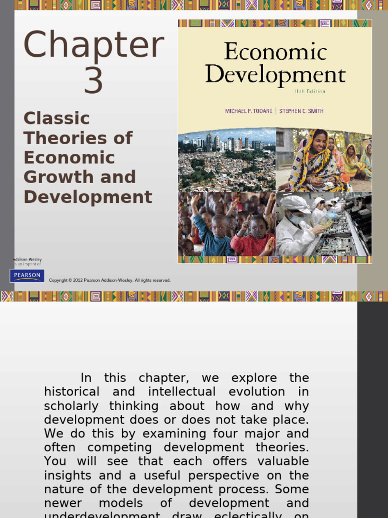 Chapter 3 Classic Theories of Economic Growth and Development | PDF ...