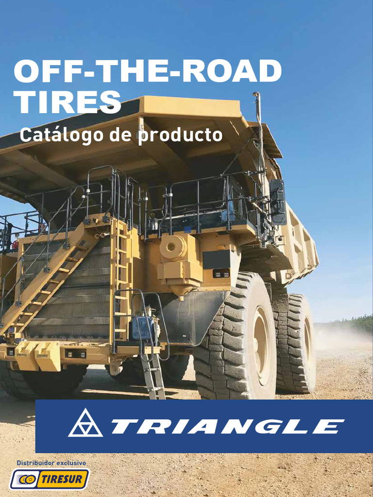 Catálogo de Neumáticos Off-Road Triangle | PDF | Neumático | Turismo