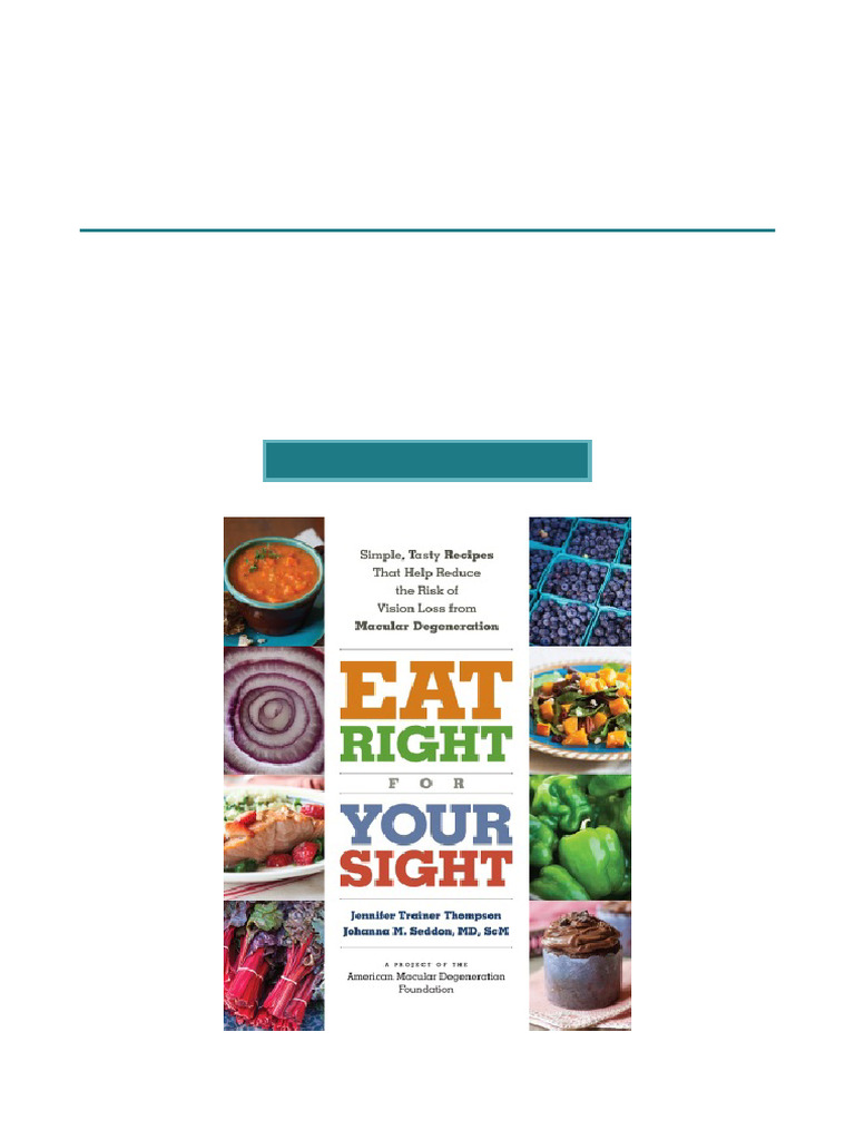 Recipes to Prevent Vision Loss | PDF