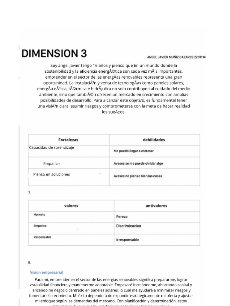 Dimension 3 | PDF