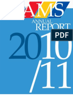 AMS Annual Report 2010-2011