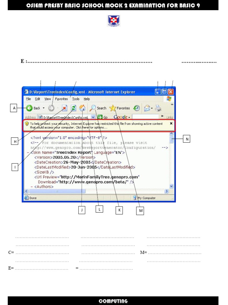 Computing Mock 2 Questions | PDF | Printer (Computing) | Computer Data ...
