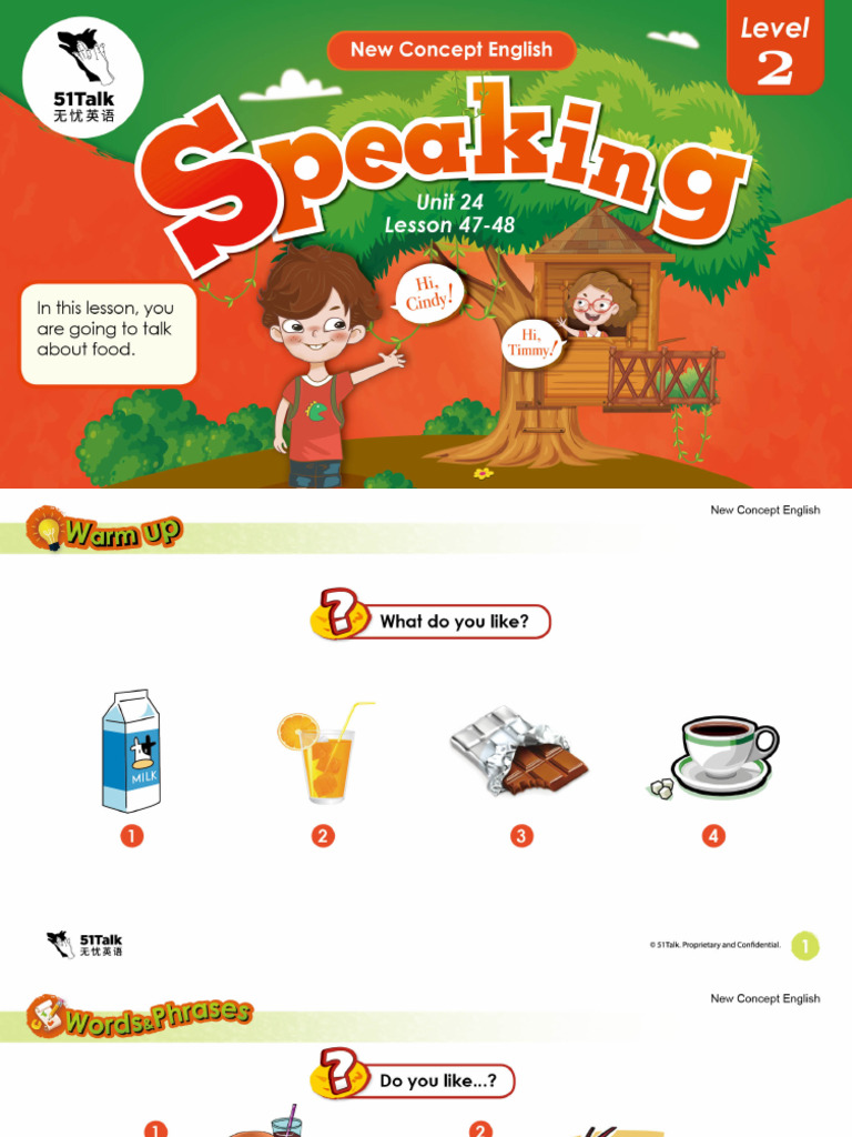 Speaking Unit 24 Lesson 47 To 48 | PDF