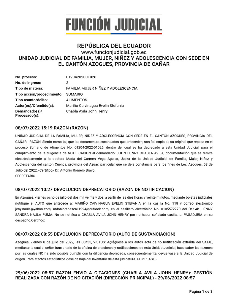 Expel 01204202001026 24031502 12022025 | PDF | Judicaturas | Ley Pública
