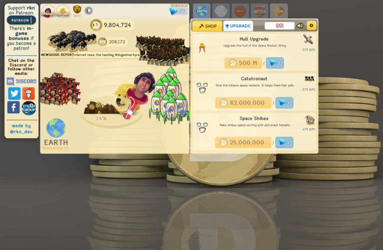 Dogeminer 2 Back 2 The Moon™ - Space-Empire Dogecoin Mining Simulator | PDF