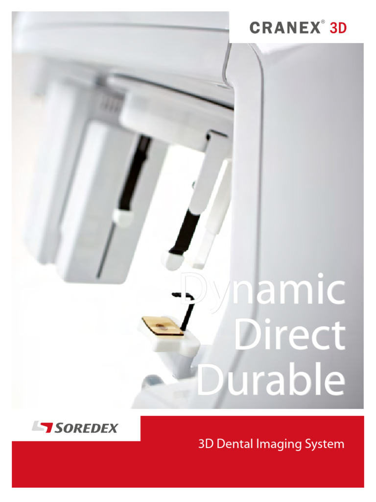5 Brochure CRANEX 3D Eng LOW WEB | PDF | Orthodontics | Imaging