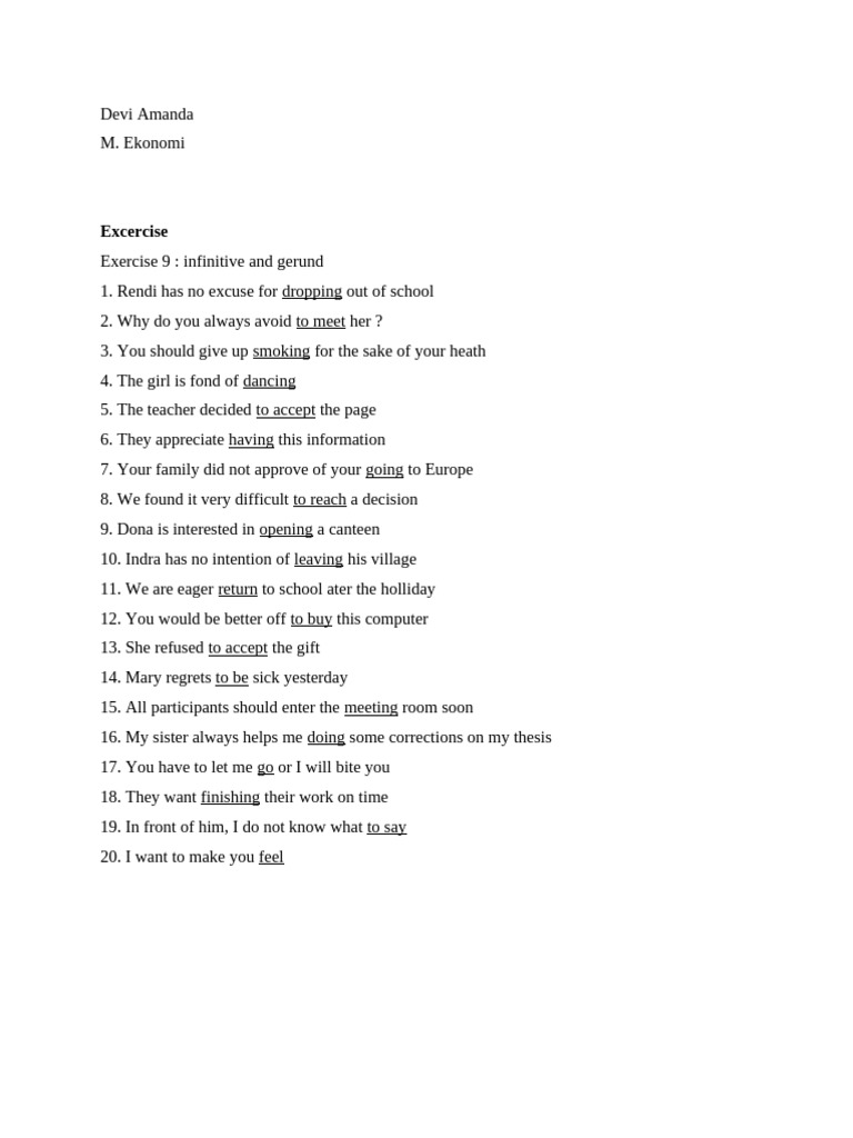 English Work | PDF
