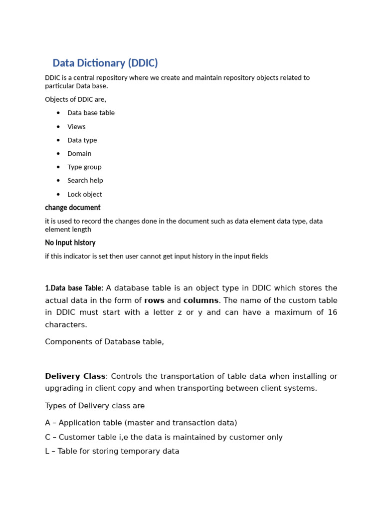 Data Dictionary | PDF | Database Index | Databases