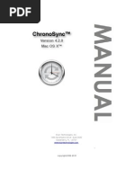 ChronoSync 4 Manual