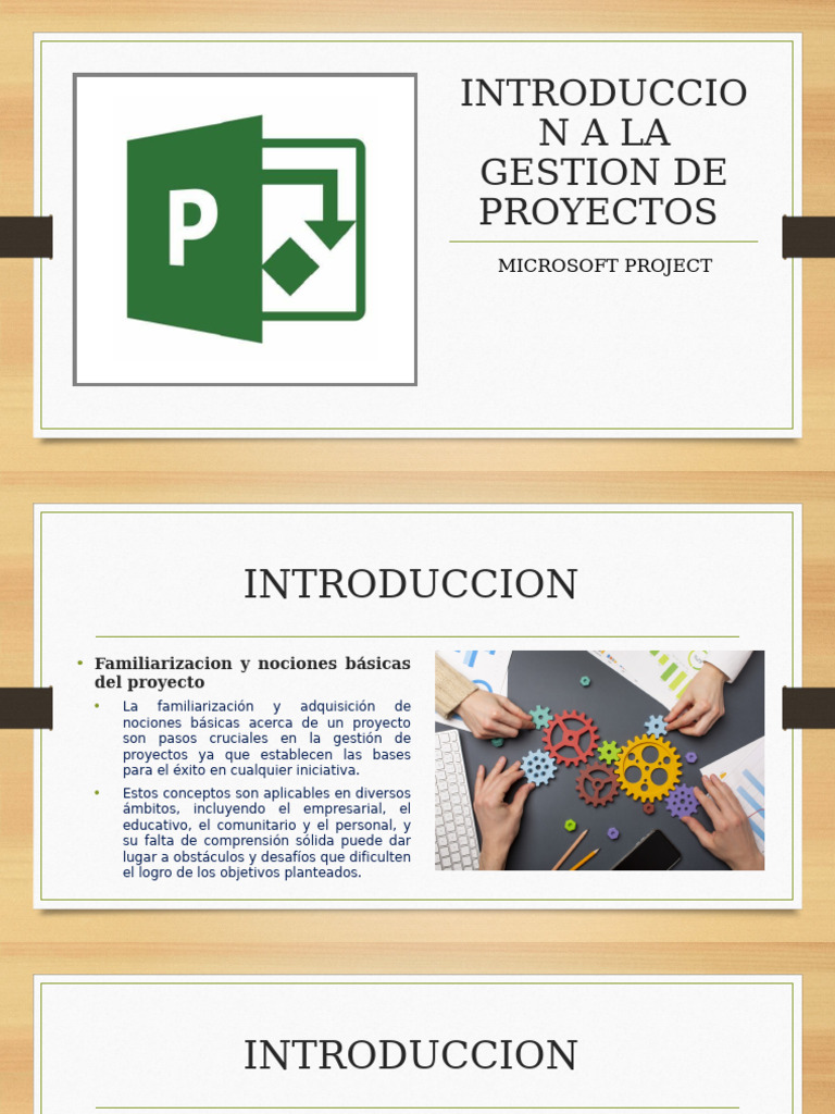 Introducción a la Gestión de Proyectos | PDF | Planificación | Presupuesto